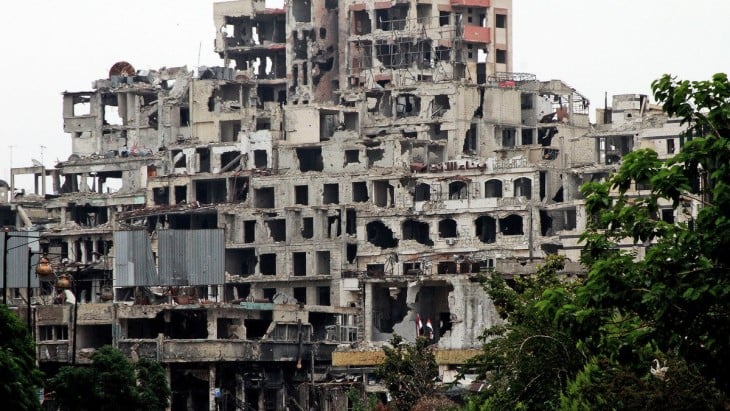 HOMS EN LAS RUINAS