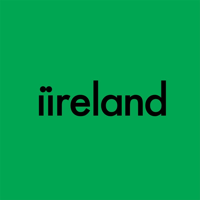 logotipo de la palabra iireland