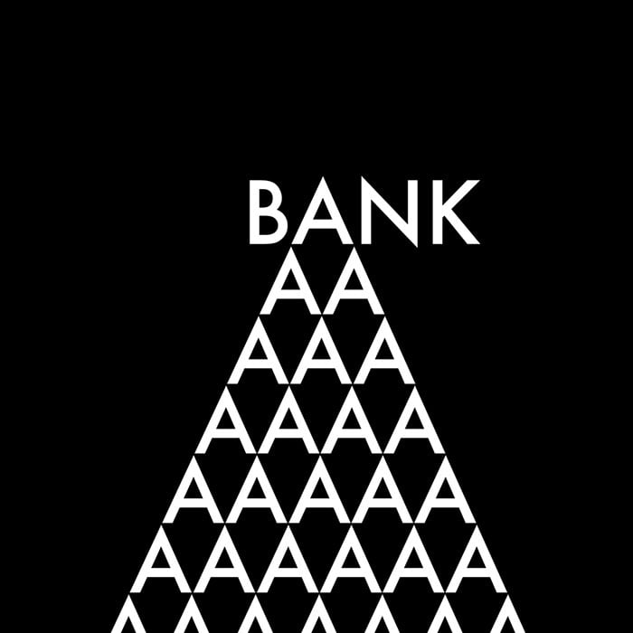 logotipo de la palabra bank 