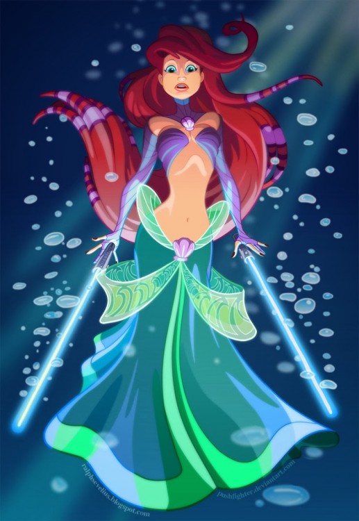 ariel como jedi