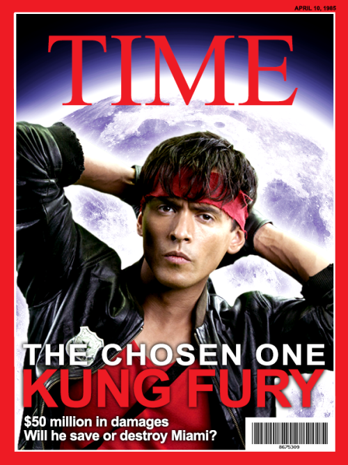 Kung Furia en la portada de la revista Time 