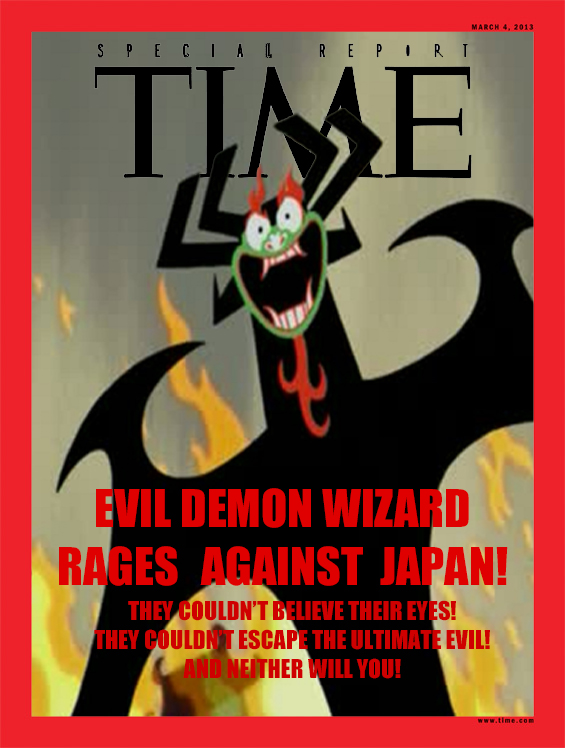 aku en la portada de la revista Time 