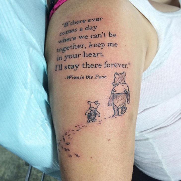 TATUAJE INSPIRADO EN WINNIE POOH