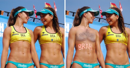 Voleibolistas de Brasil fueron víctimas del trolleo