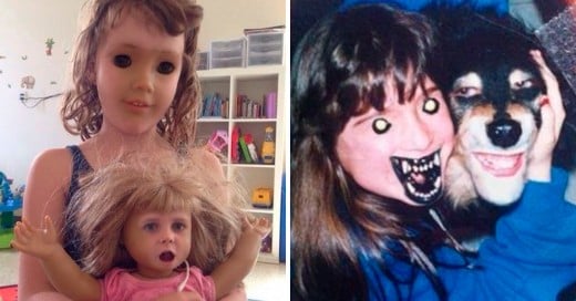 Face Swap de Snapchat más terroríficas y locas del Internet