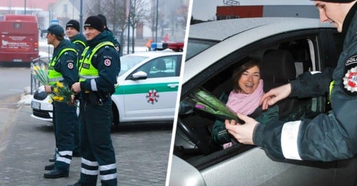 Lituania celebrando el día internacional de la mujer