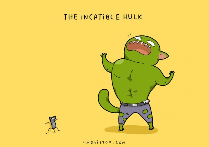 The incatible hulk Lingvistov