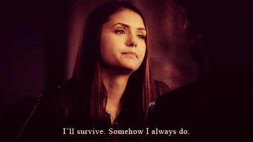 Elena diciendo que sobrevivirá que siempre lo hace
