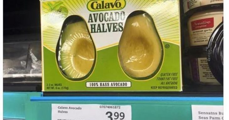 AGUACATE SIN HUESO EMPAQUETADO