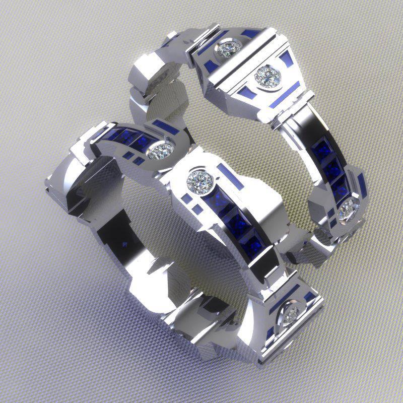 20 anillos de compromiso con diseños de Star Wars