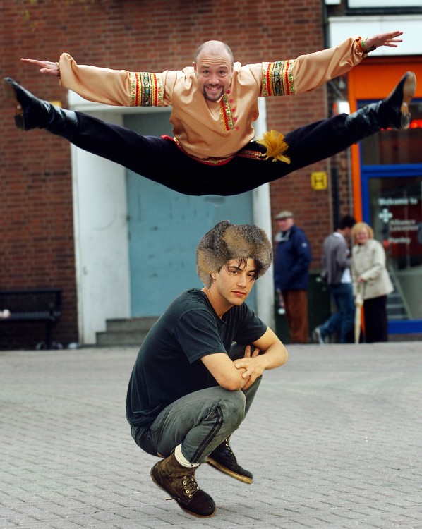 KEANU BAILADOR DE RUSIA