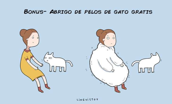 UN GATO TE REGALA UN ABRIGO PELUDO EN CUALQUIER ÉPOCA DEL AÑO