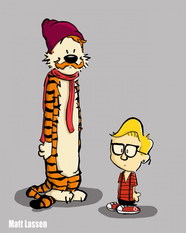 Calvin y Hobbes hipsters