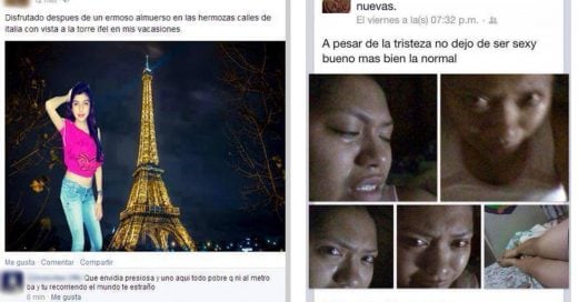 Los peores estados de facebook