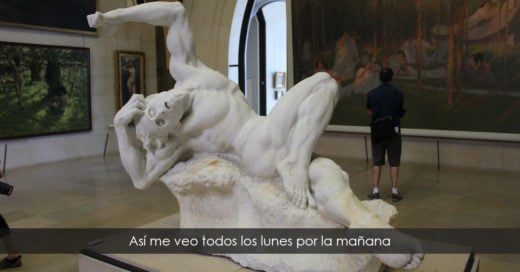 Obras de arte que Snapchat les dio un toque divertido