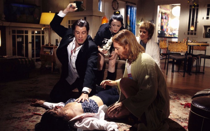 escena de la película PulpFiction con John Travolta 