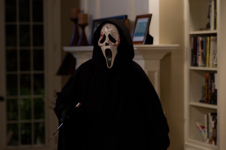 famoso personaje de la película Scream 