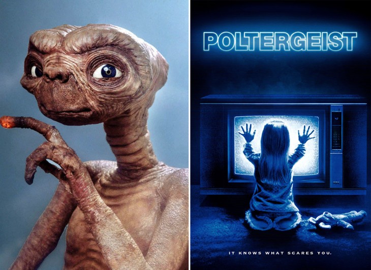 Películas Et y Poltergeist