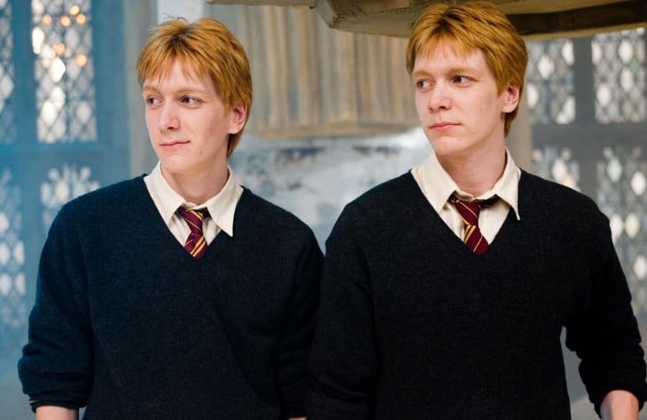 gemelos Fred y George Weasley