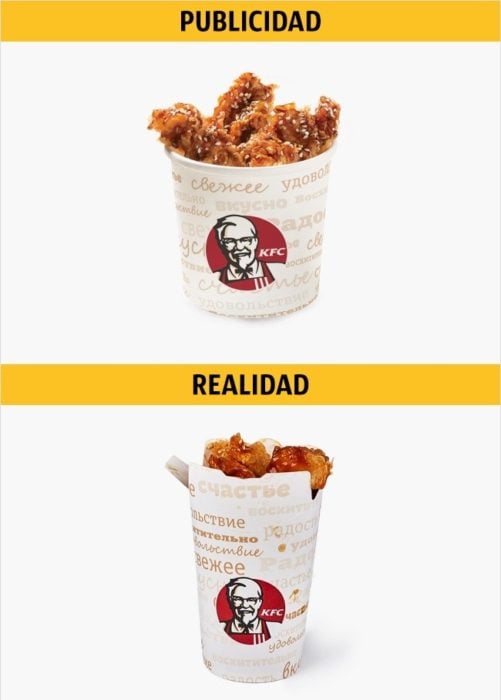 PUBLICIDAD/REALIDAD, Bites Teriyaki de KFC