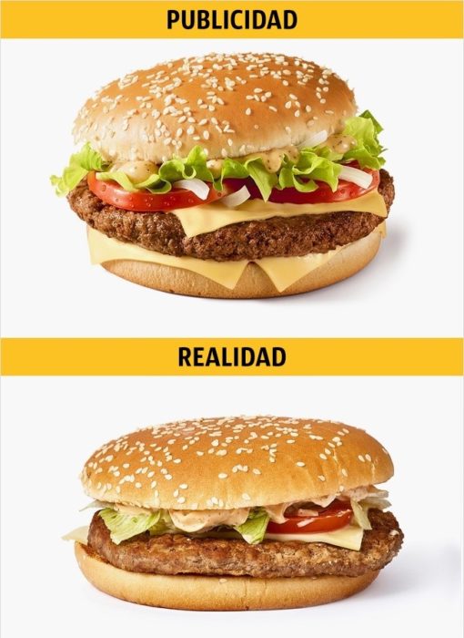 PUBLICIDAD/REALIDAD, una Big N' Tasty de Mc Donald's