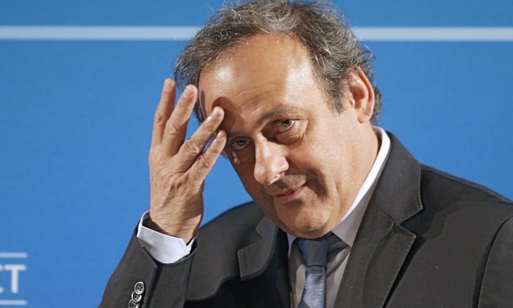 MICHEL PLATINI EX PRESIDENTE DE LA UEFA