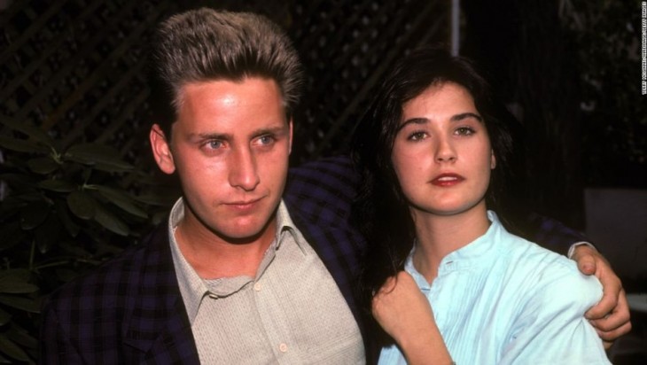 DEMI MOORE 1980 EMILIO ESTEVEZ