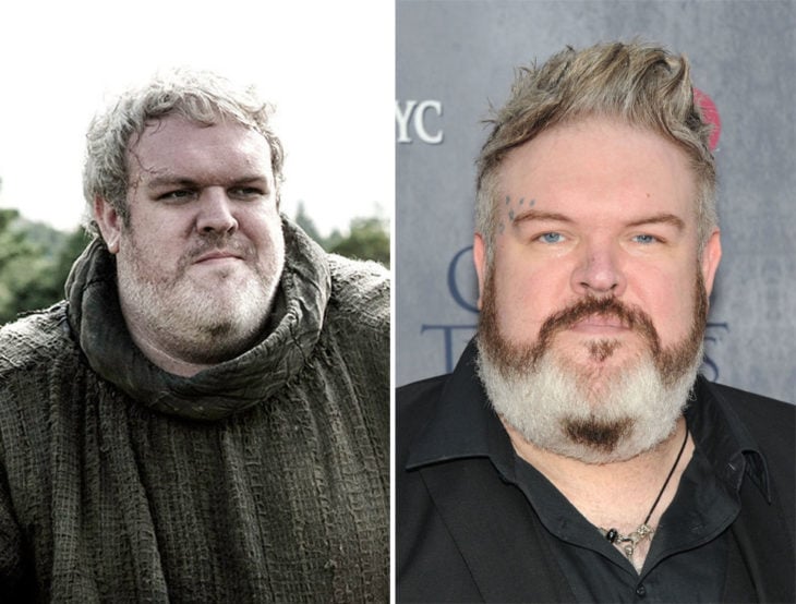 actor y DJ Kristian Nairn que interpreta a Hodor en Game of Thrones 