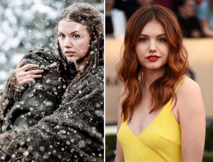 Hannah Murray actriz que interpreta a Gilly 