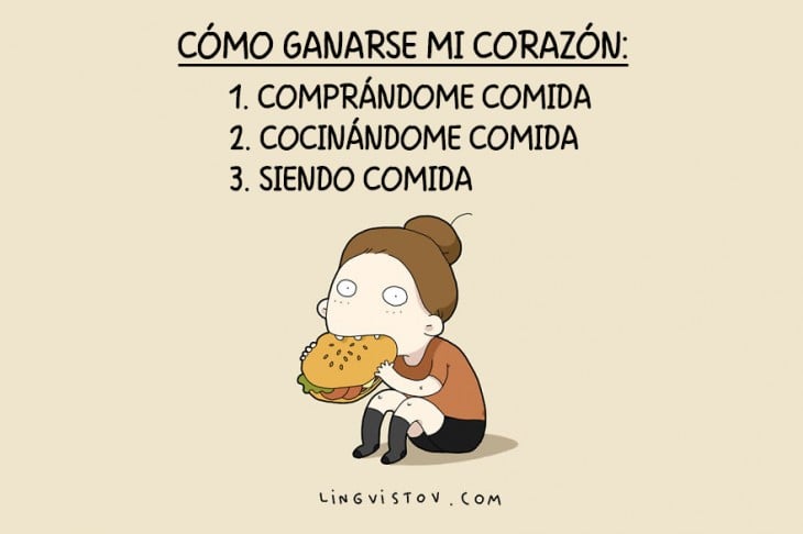 COMO GANAR MI CORAZÓN: COMIDA, COMIDA , COMIDA