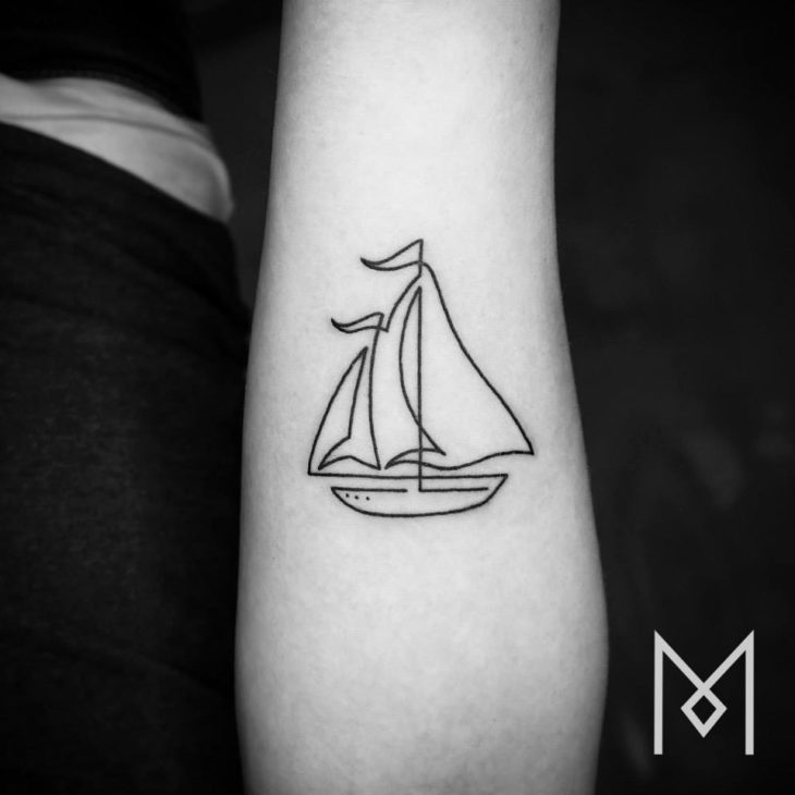 TATUAJE DE BARCO EN LINEA