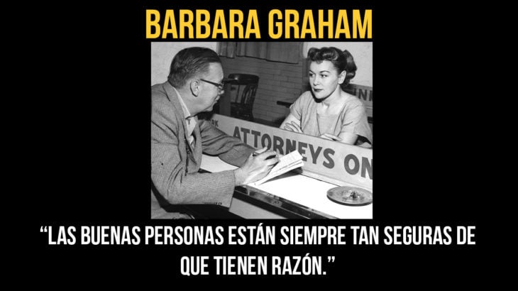 Barbara Graham murió ejecutada el 3 de junio de 1955 en la cámara de gas