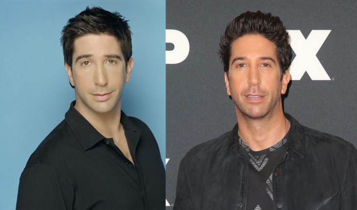 David Schwimmer en 1994 y en 2016