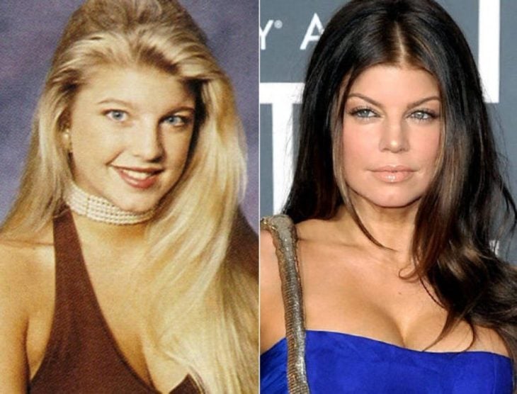 fergie antes y ahora