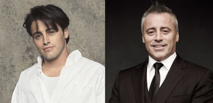 Matt LeBlanc en 1994 y en 2016