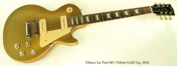 Guitarra Gibson Les Paul 1952 de la tienda Gold Top