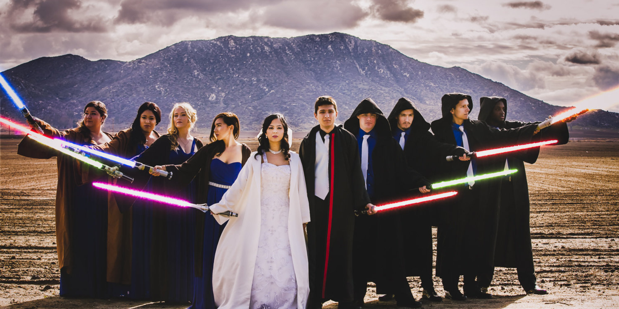 innovación desastre pronto La boda Geek que todo amante de Star Wars quisiera tener