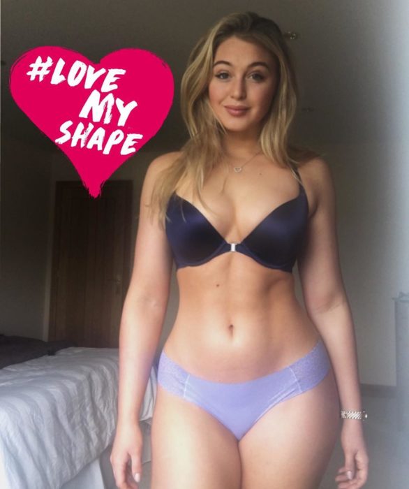 MODELO CON #ILOVEMYSHAPE