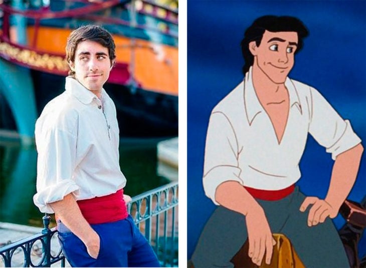 PRINCIPE ERIC IMITADO ´POR UN COSPLAYER