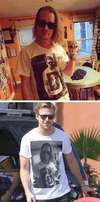 Macaulay Culkin y Ryan Gosling 