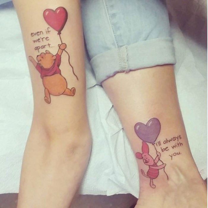 winniethe poooh y puerquito felices