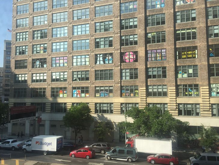 ventanas con post it 