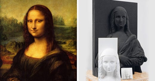 recrean Mona Lisa en versión 3D para personas invidentes