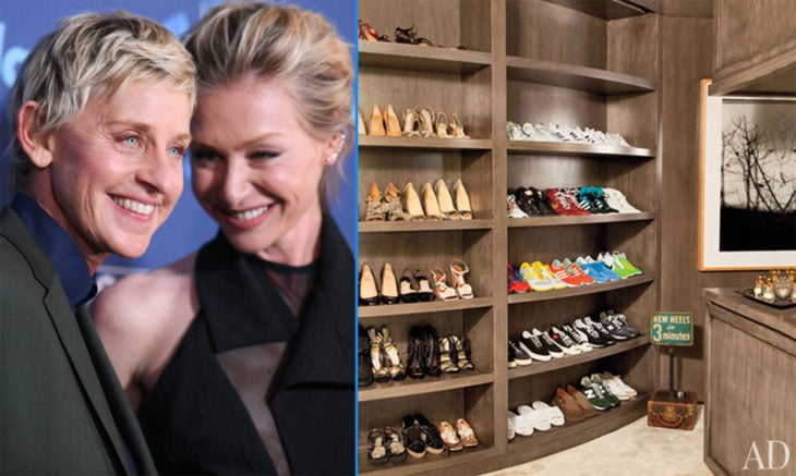 Zapatos de Ellen De Generes y Portia De Rossi