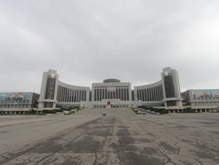 edificio en Norcorea