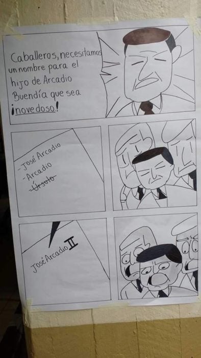 Meme de Cien años de soledad 1