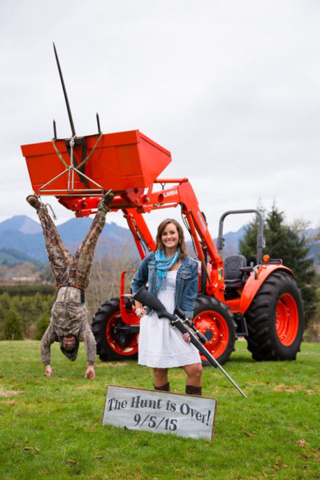 Mujer de cacería