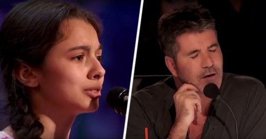 Niña impresiono a jueces de un concurso de canto con su talento