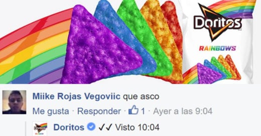 Doritos trollea a los haters homofóbicos de Internet