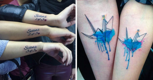 Los mejores tatuajes para hermanas